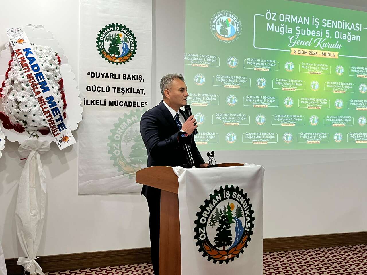 Öz Orman-İş Muğla’da Güven Tazeledi: Bilal Güçlü Yeniden Başkan 4